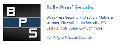 bulletproof security - plugin de seguridad