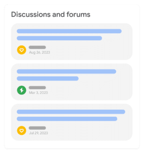 Marcado schema para foros de debate