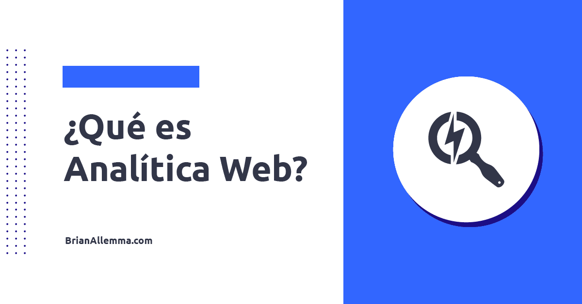 Qué es analítica web?